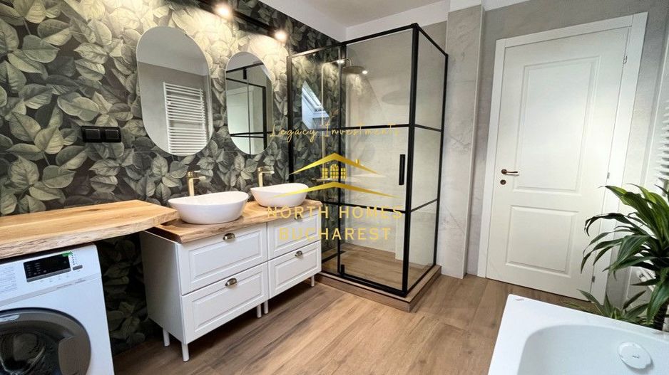 Vila 5 Camere + curte 400mp si 5 locuri parcare + Garaj - zona Pipera - Poză 9