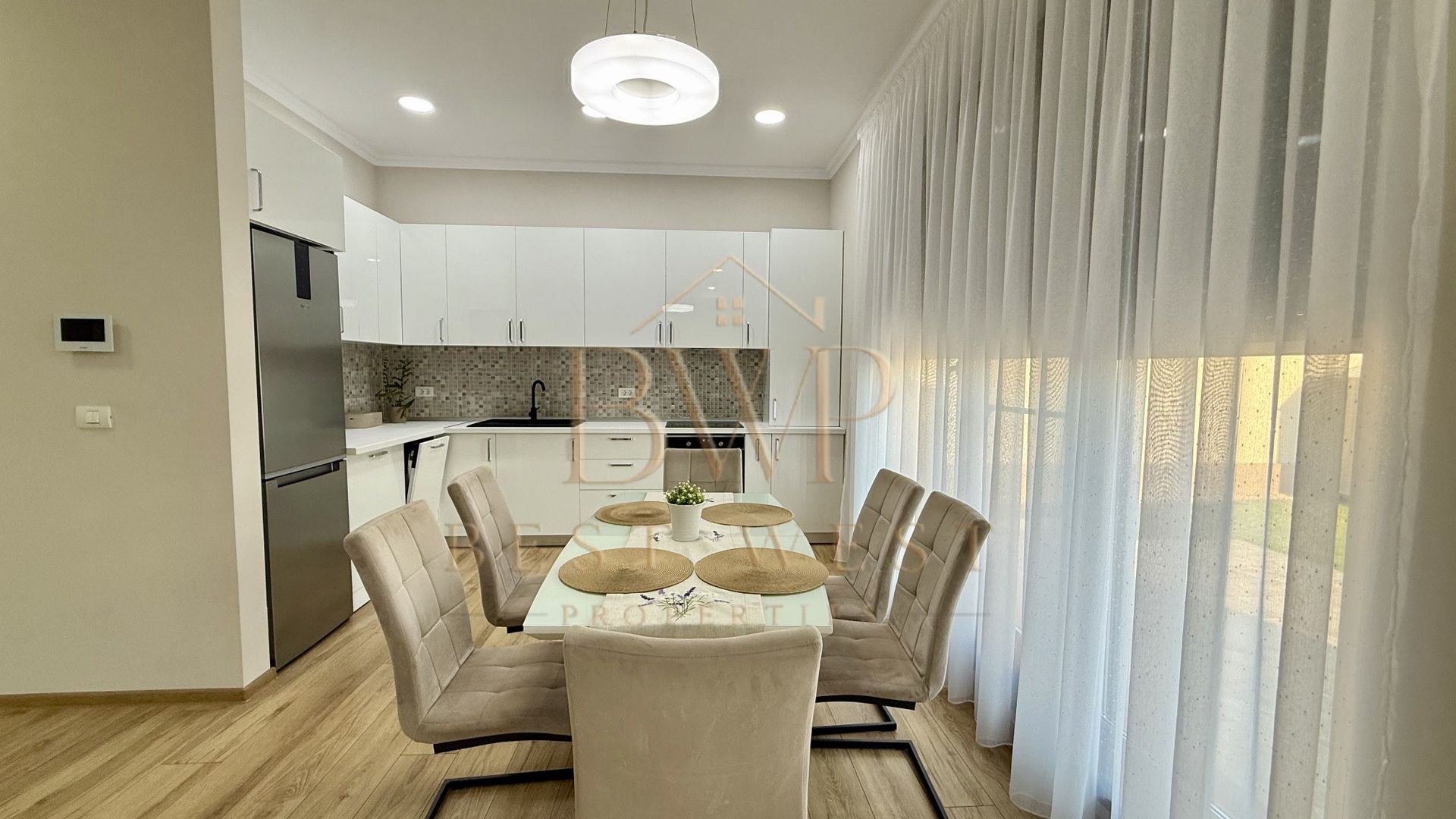Duplex 4 camere complet mobilat și utilat Dumbravita - Poză 4