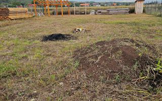 Teren 600 mp, proiect casă 4 camere + autorizație și utilități, Ciugud - Poză 3