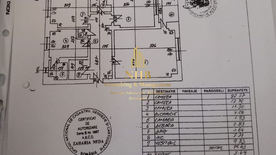 APARTAMENT DE VAZARE 3 CAMERE NERVA TRAIAN - Poză 9