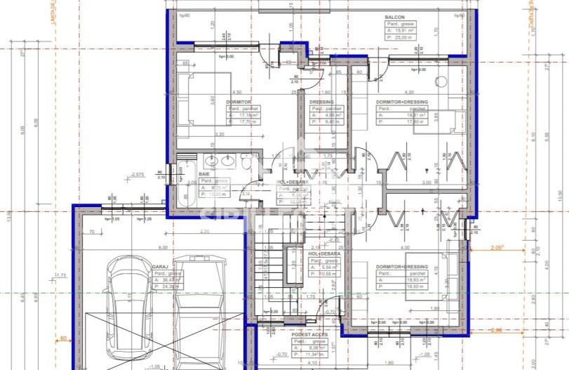Casa noua Sibiu, Selimbar  teren 790 mp, garaj dublu, terase - Poză 8