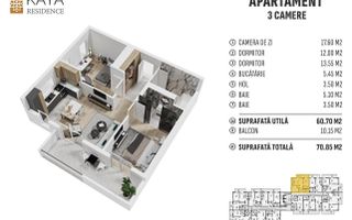PLATA IN RATE! Apartamente noi, COMISION 0! - Poză 12