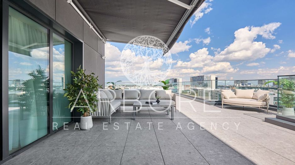 Penthouse premium whit 4 rooms ,111 sqm+terrace 90 sqm | Bucharest - Poză 12