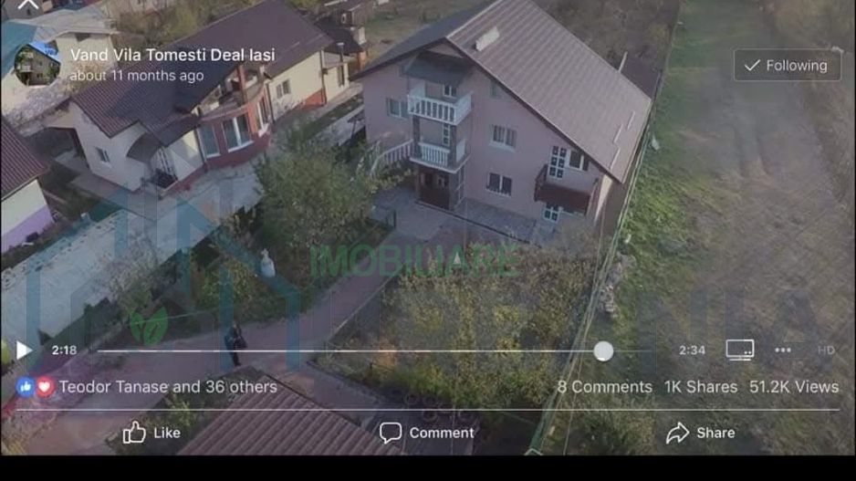 Villa Tomesti Deal – Casă pe drum principal, Iasi - Poză 2