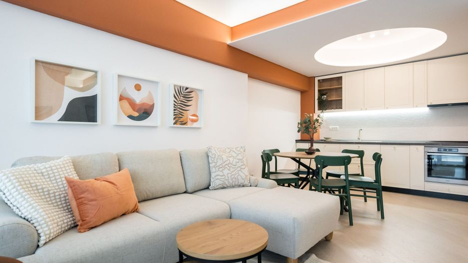 COMISION 0% - Apt 3 camere cu 2 locuri subterane - mobilat NOU - 5min Promenada - Poză 5