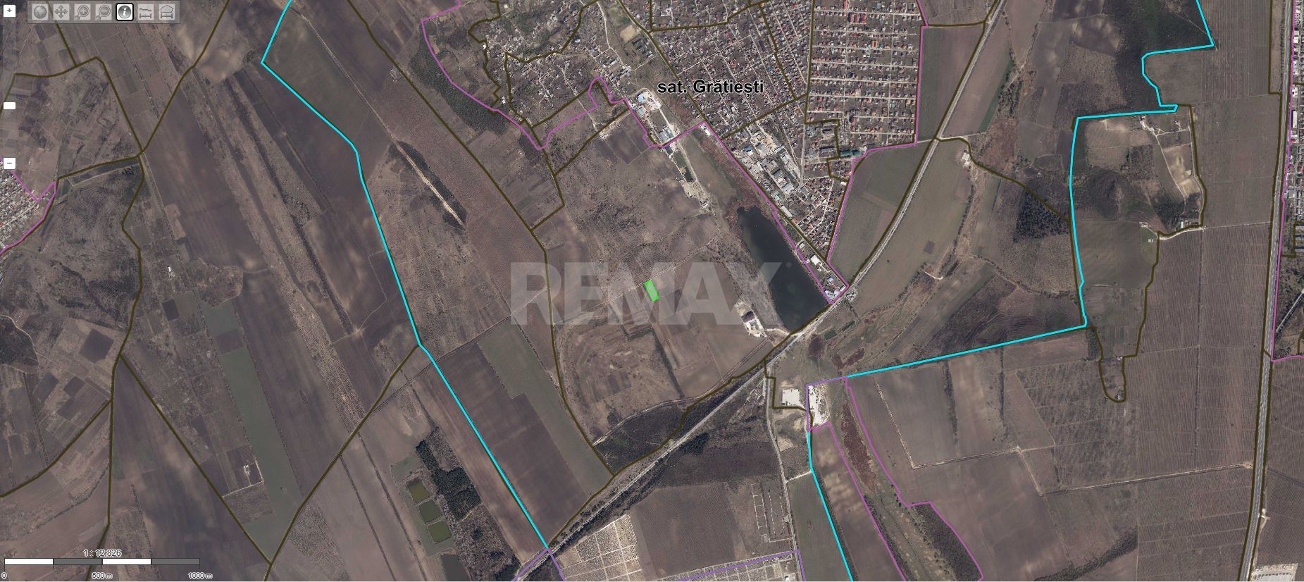 Teren agricol de vânzare – 25,07 ari, comuna Grătiești - Poză 3