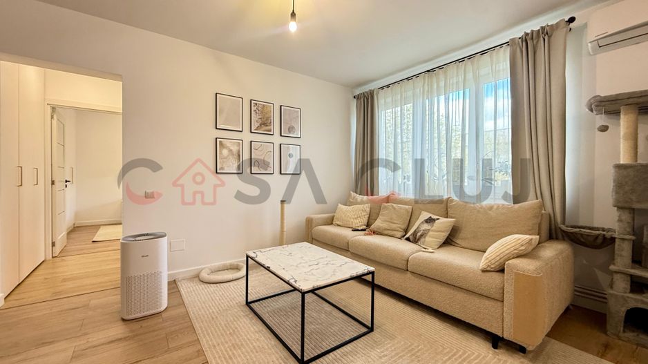 Apartament premium Gheorgheni, 3 camere, complet mobilat și utilat - Poză 10