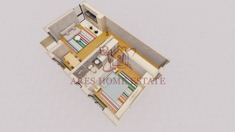 Apartamente cu 2 camere cu incalzire in pardoseala | 1 loc de parcare - Poză 5