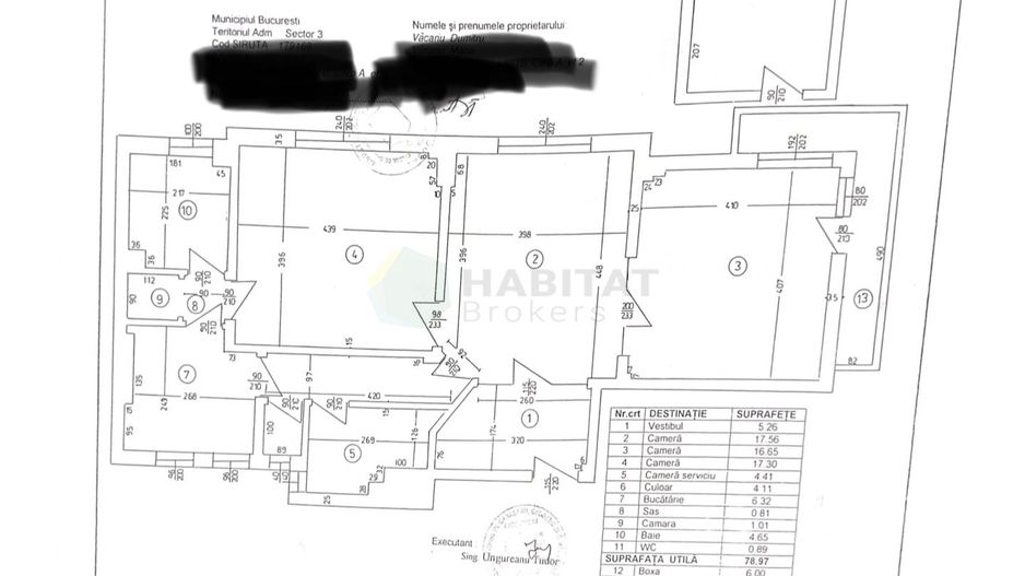 Ultracentral, Unirii, loc de parcare în curtea imobilului - Poză 18