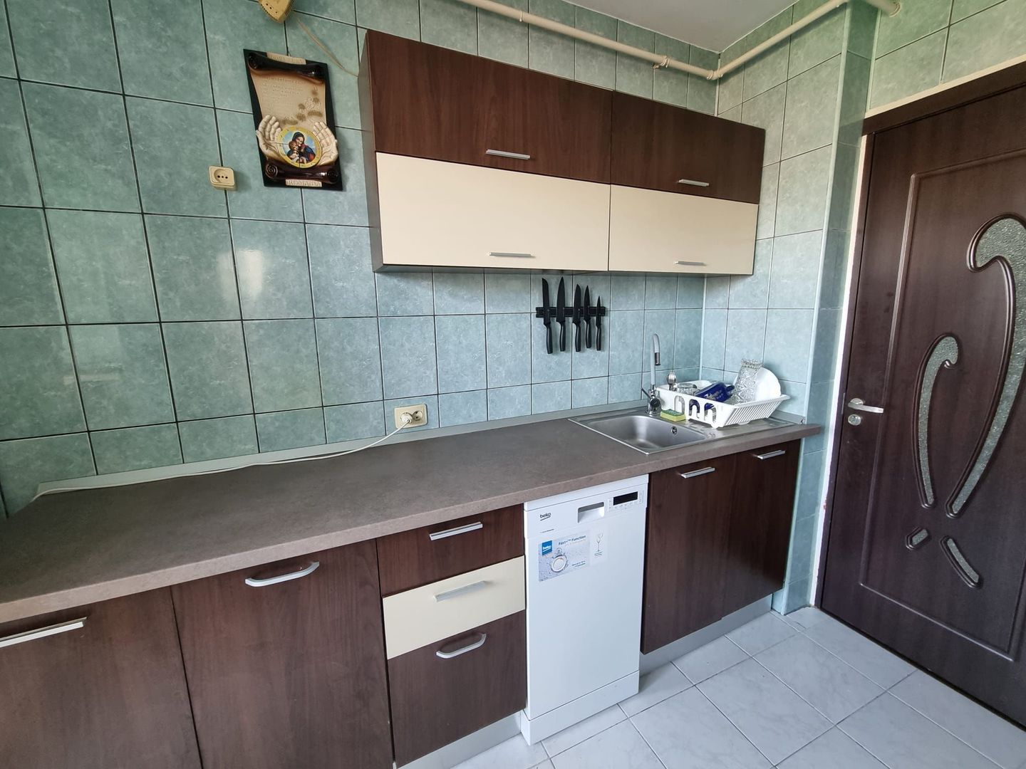 AP. 2 CAMERE- P-TA SUDULUI, MASINA DE SPALAT VASE, METROU, MODERN - Poză 8