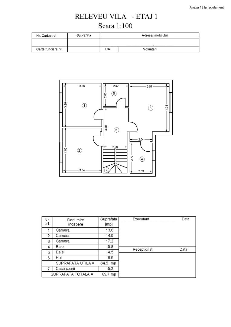 Vila tip duplex | 6 camere | 186mp utili | 2 locuri de parcare | Millo - Schiță 28