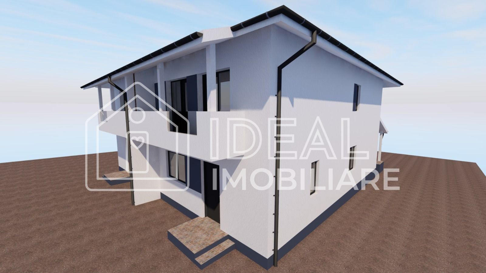 Duplex cu 4 camere si 257 mp de curte, in Calea Cisnadiei - Poză 2