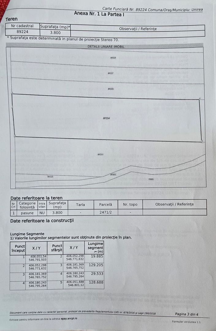 Teren de vanzare - Poză 2