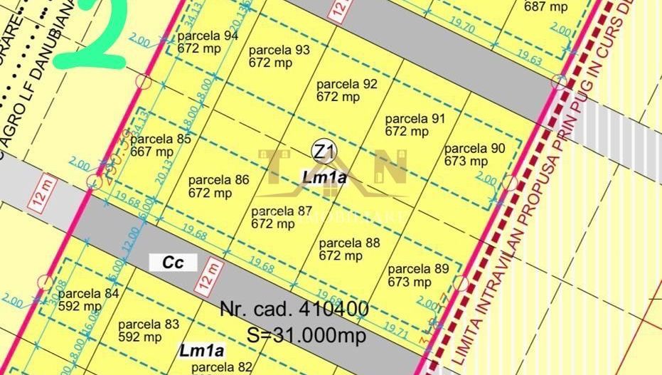 Parcele De Teren cu Asfalt și Utilități Comision Zero - Poză 1