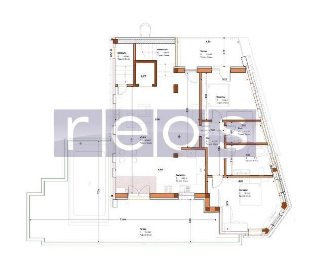 VANZARE PENTHOUSE 3 CAMERE | 180MP |  ZONA TINERETULUI - Poză 1