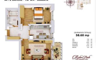 Inchiriere apartament 2 camere ROTAR PARK - Poză 1