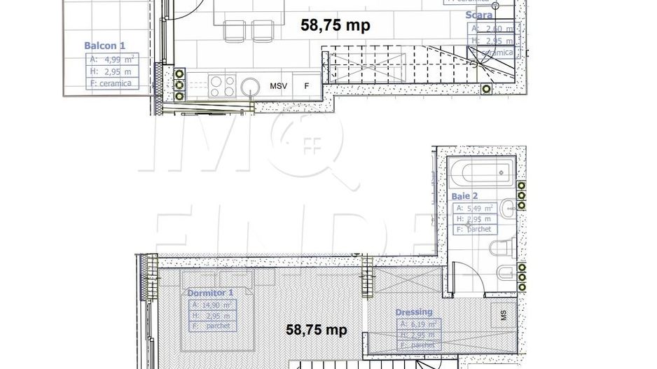 Apartament de top pe 2 niveluri, aproape de Piața Cipariu - Poză 2