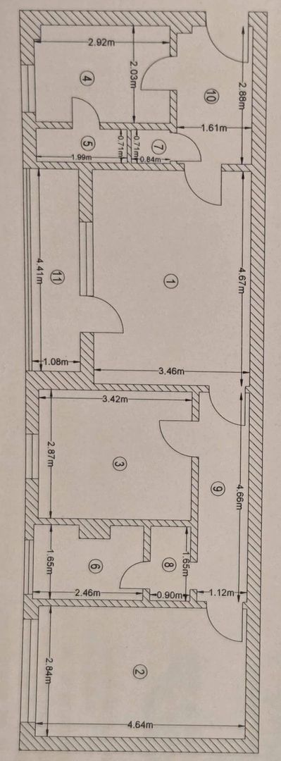 Apartament 3 camere de vânzare Apusului - Poză 3