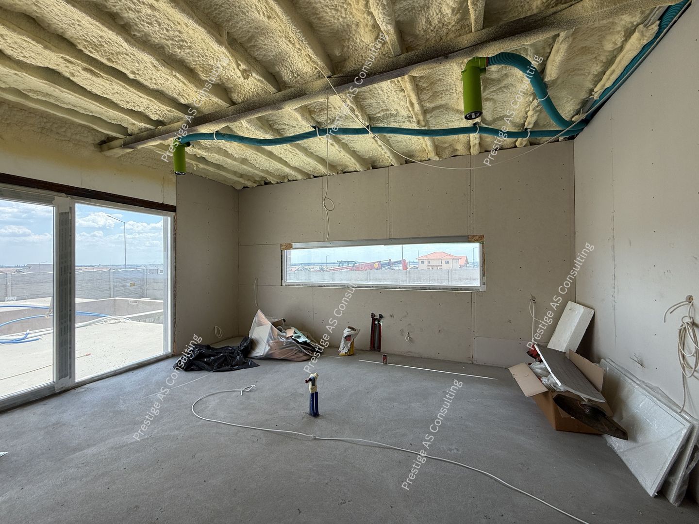 Vila moderna cu structura metalica, tehnologie NZEB si piscina | Giarmata - Poză 12