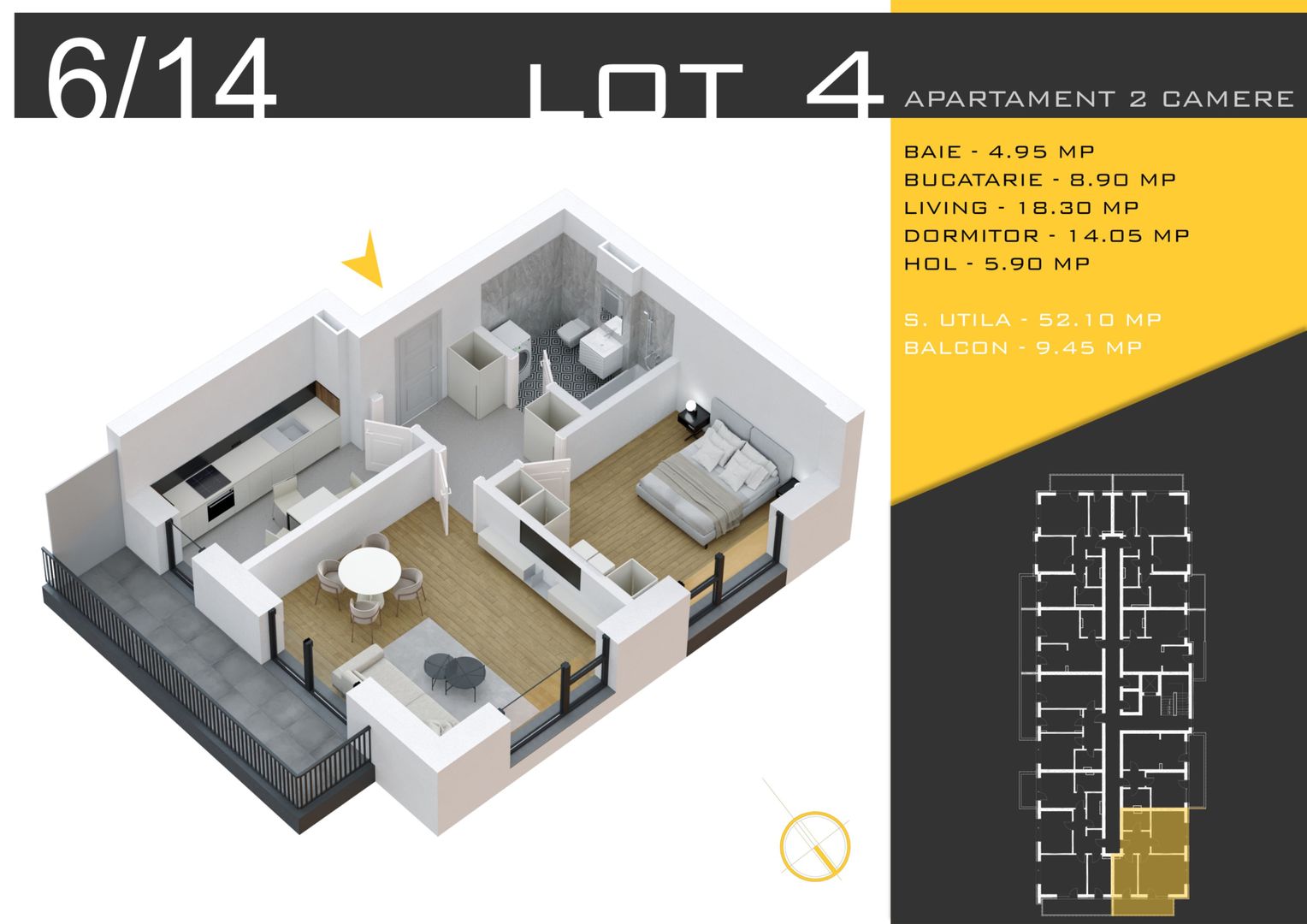 2 CAM_DECOMANDAT_COMPLEX 4 BLOCURI P+3_GURA ARIESULUI - Poză 6