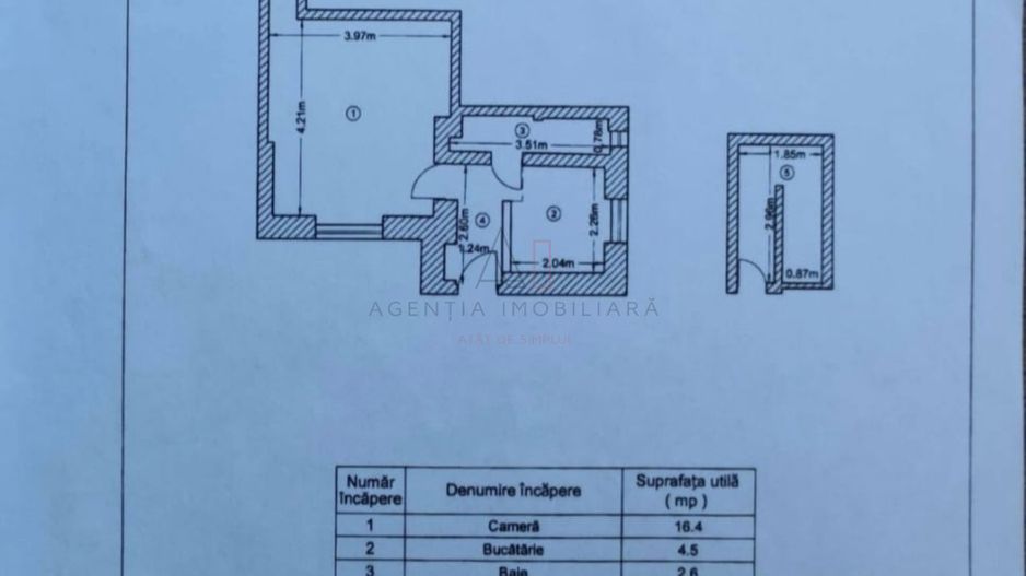Garsoniera Cocheta si Boxa | Intrare Parc Cismigiu | Bloc Fara Risc - Poză 9