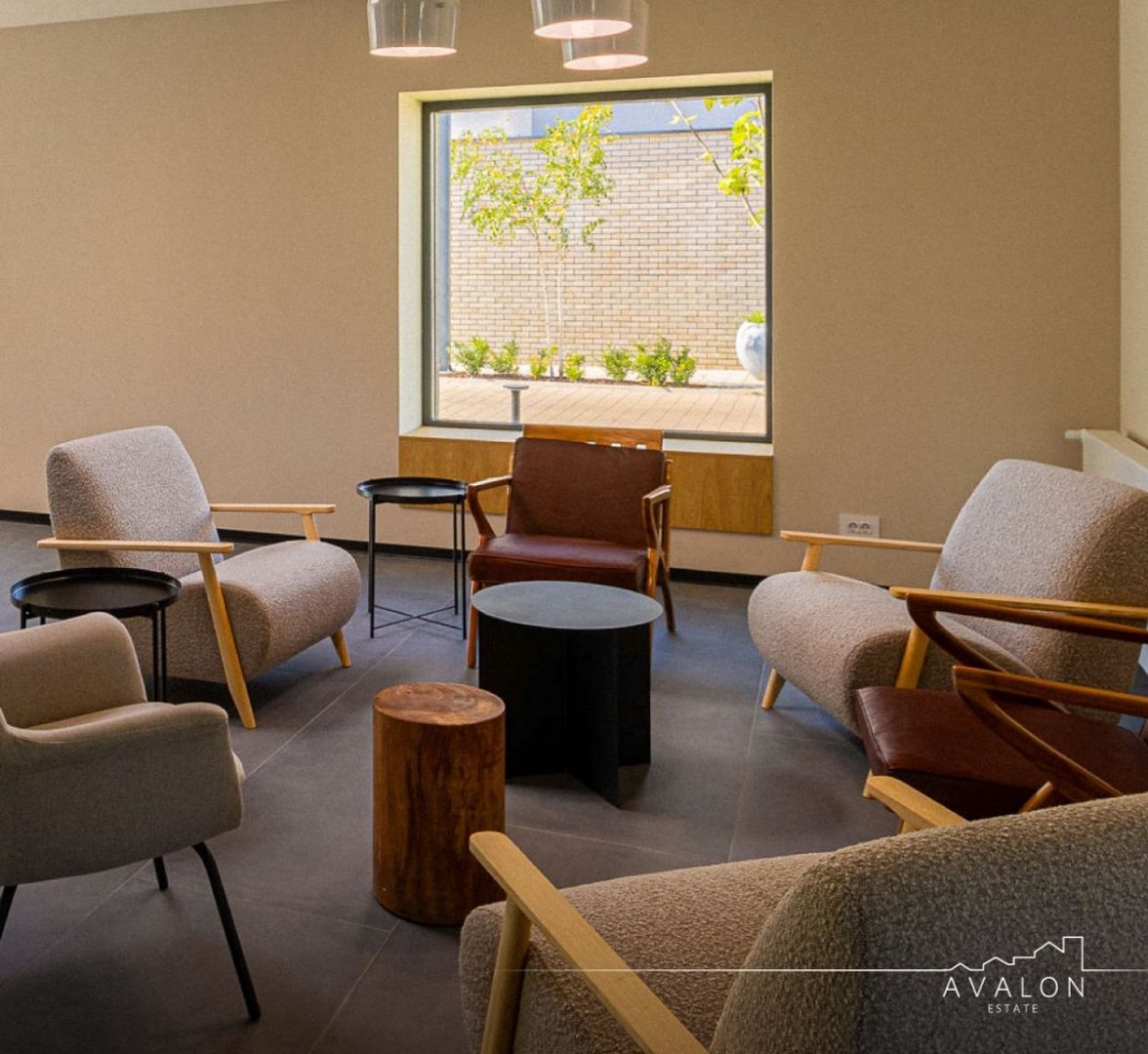 Studio cu gradina de 34 mp Pipera | De inchiriat | Complex cu piscina - Poză 15