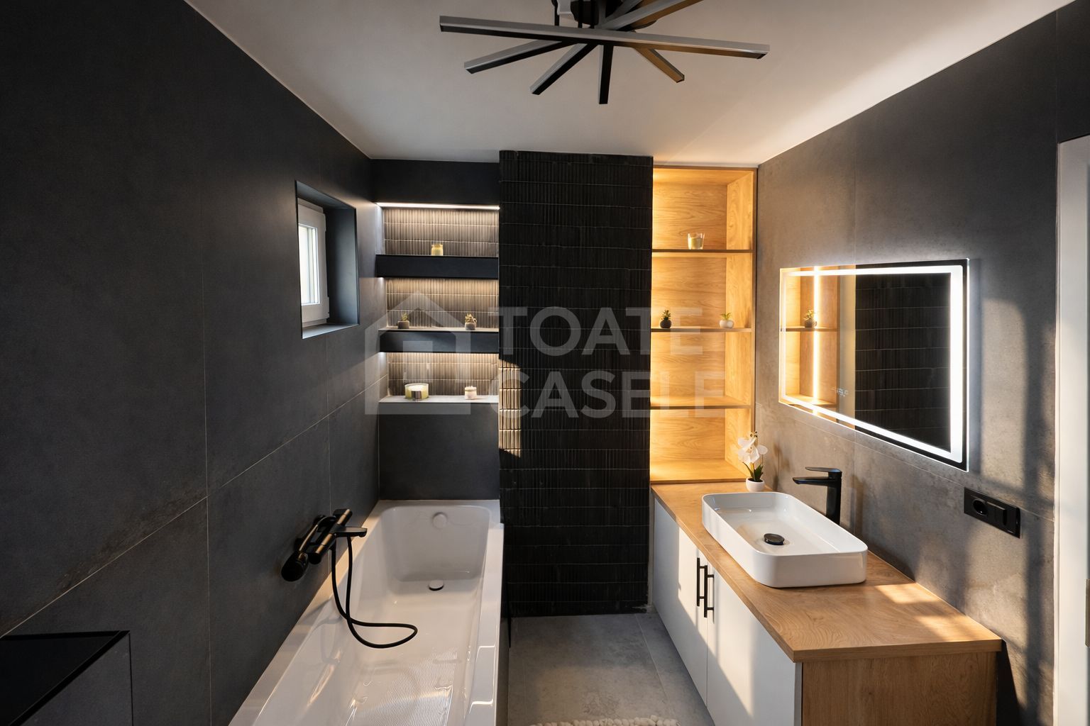 Apartament 3 camere, ultrafinisat,  zona Profi - Poză 7