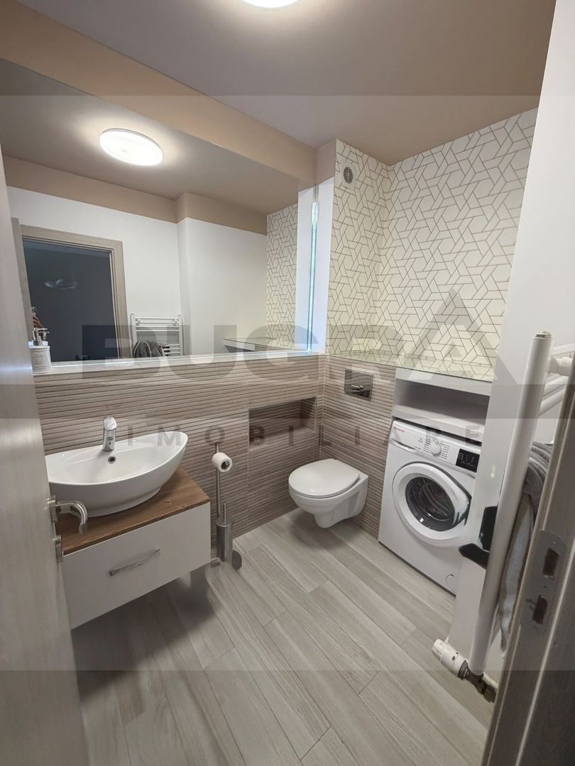 Apartament de 2 camere, modern, 57mp, parcare, zona Piata M Viteazul - Poză 7