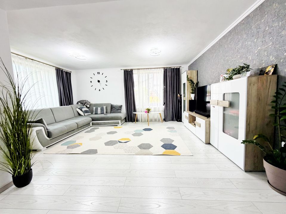 Casa moderna la cheie cu teren 485 mp Stefanesti - Poză 11