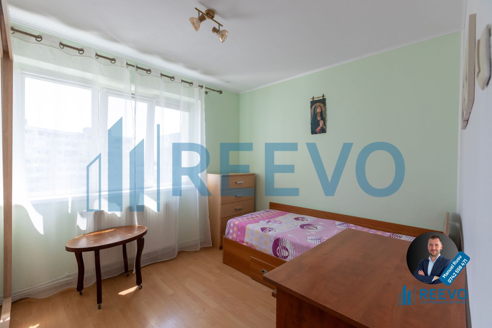 Apartament cu 3 camere decomandat, Narcisa, Bacâu - Poză 2