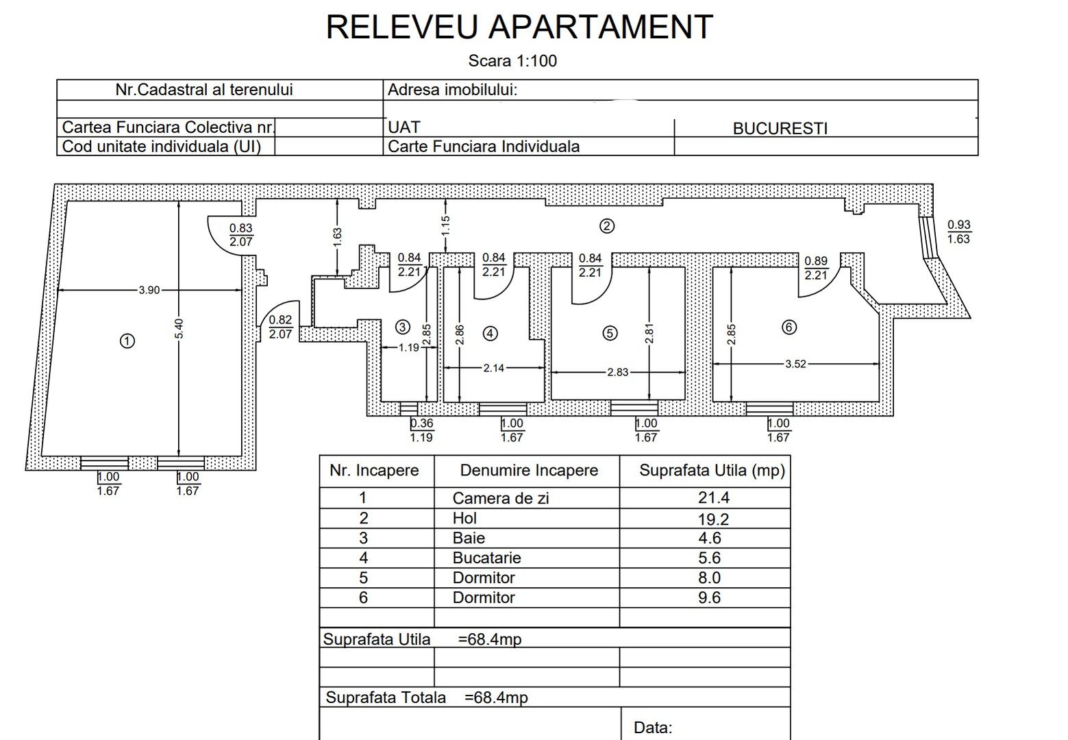 Apartament cu 3 camere de vânzare Cismigiu/ Gheorghe Lazar - Poză 17