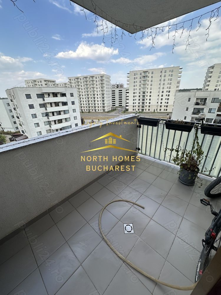 Apartament de 2 camere in Greenfield Residence complet mobilat/utilat - Poză 8