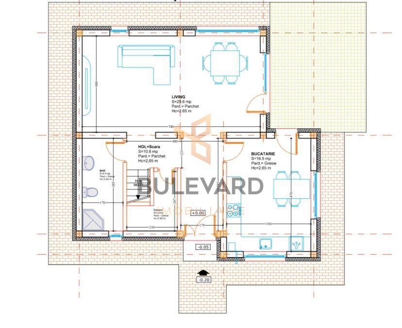 Casa individuala cu CF si  teren de 500 mp! - Poză 4