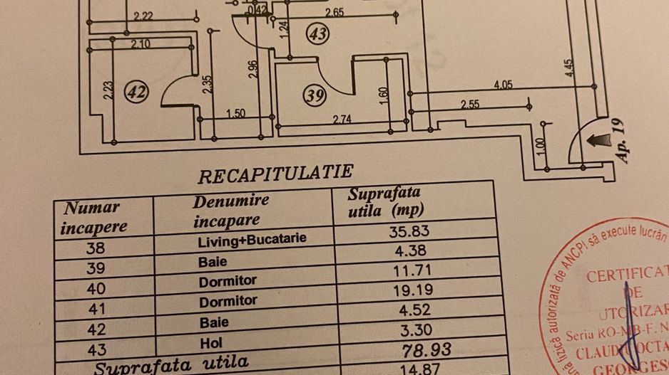 Apartament Baneasa | Park Residence 5 - Schiță 9