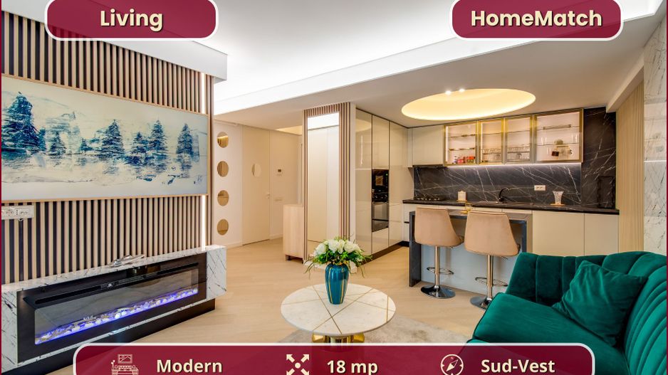 Cortina North || 3 camere || Finisaje de lux || Parcare - Poză 3