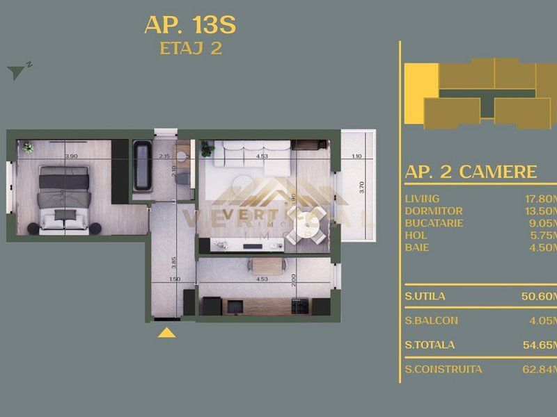 Vanzari Apartamente 2 Camere - Poză 2
