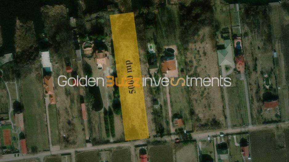 Teren excepțional la Lacul Snagov – 5.000 mp cu deschidere la lac - Poză 3