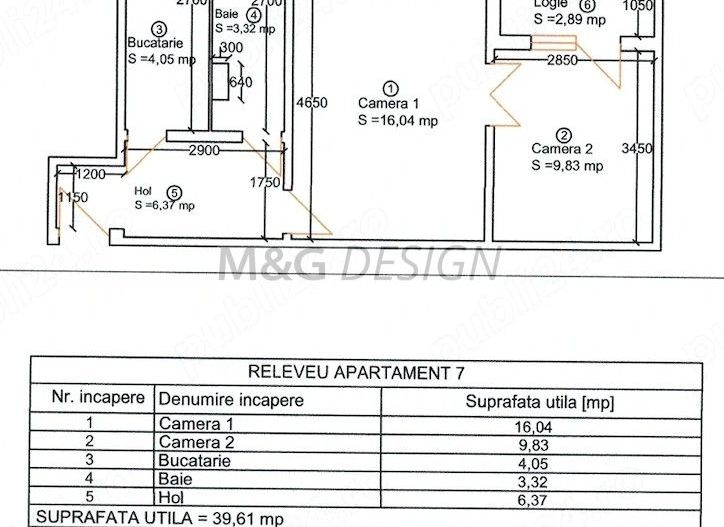 Apartament  2 camere  Girocului etaj 1 - Poză 3
