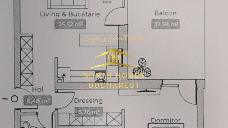 Apartament 2 Camere Lux în ARQA Jolie Village – Vizionare Disponibilă - Poză 13