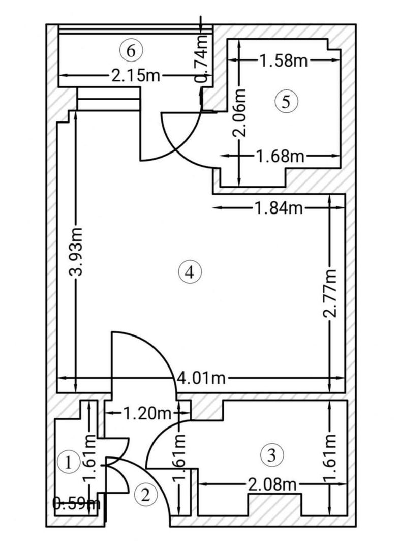 GARSONIERA DRISTOR, BLOC REABLITAT, BUCATARIE INCHISA, COMISION 0% - Poză 5