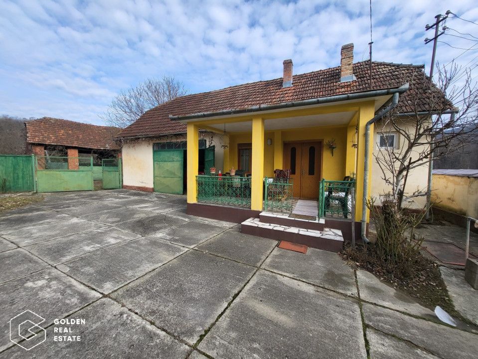 Casa cu doua corpuri de cladire si anexe, teren 1350 mp, Savarsin - Poză 2