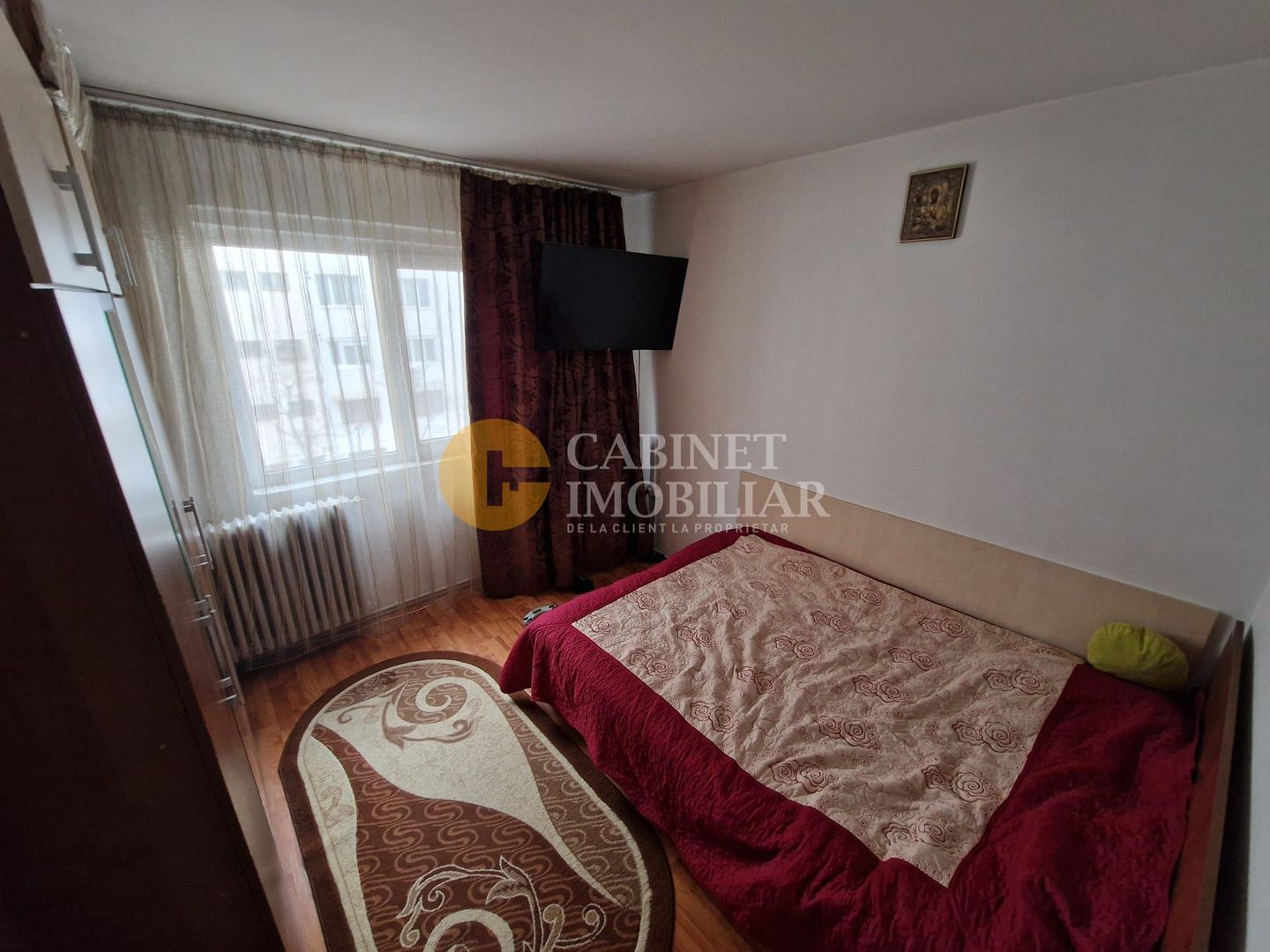 3 camere semidecomandat-mobilat/utilat-Zona Zimbru - Poză 2