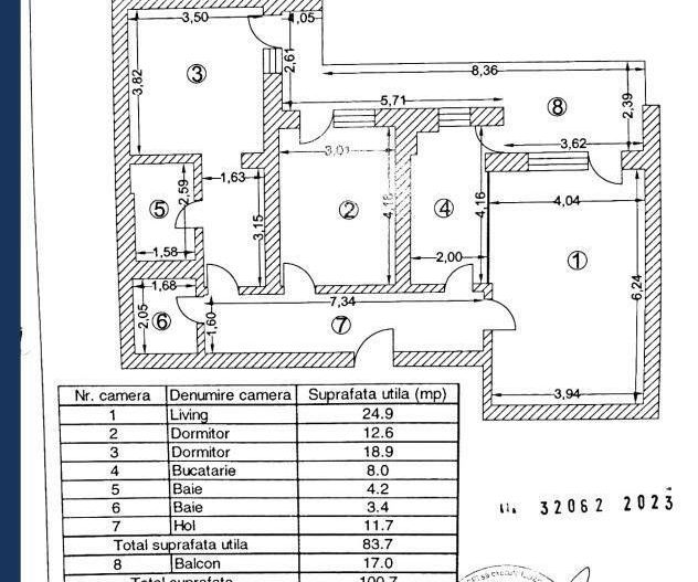 Inchiriere apartament 3 camere si 2 locuri parcare | Nusco City - Poză 15