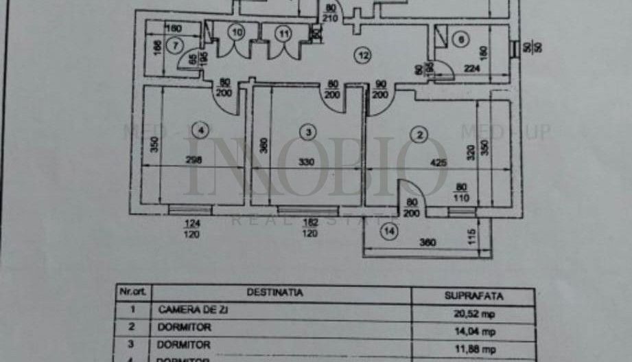 Apartament 4 camere | Renovat | 104 mp2 | Aviatiei - Aurel Vlaicu - Poză 14