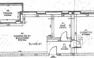 Etaj 1. Mobilat si utilat. 2 locuri de parcare - Schiță 7