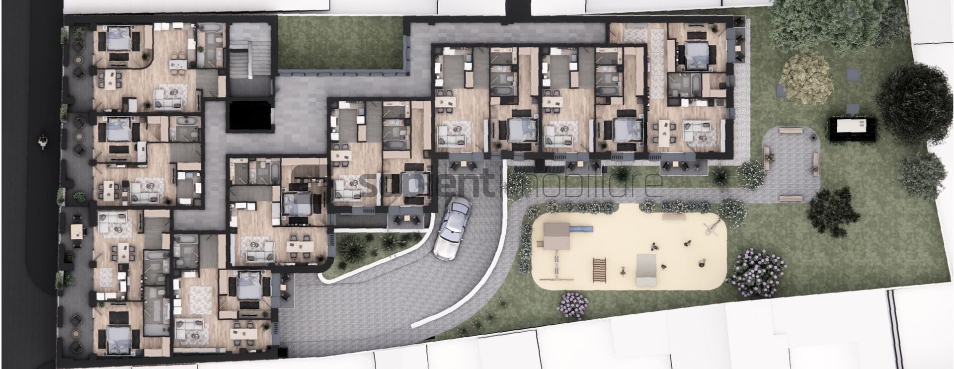De vânzare apartament 2 camere, ultracentral, semifinisat - Poză 3