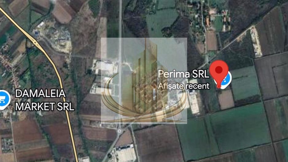 Teren 5.752 mp lângă Aeroport – ideal hală, logistică, depozit - Poză 1