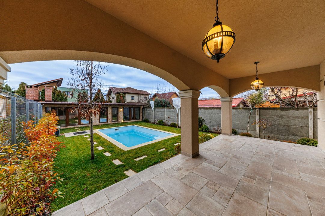 Casa de Lux cu Design Clasic și Piscină la limita dintre Timișoara și Dumbrăvița - Poză 38