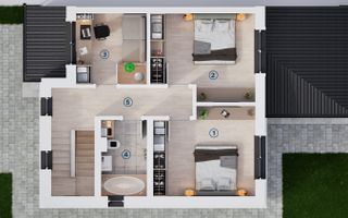 Duplex de vânzare – Comision 0% | Complex rezidențial nou, Șura Mică - Poză 2