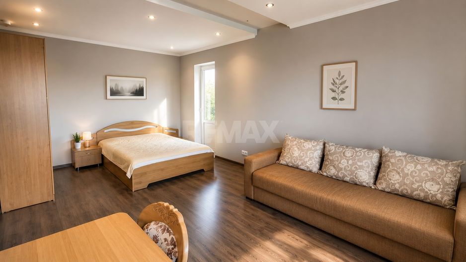 Apartament 1 cameră + 2 balcoane str. Kiev, Mun. Chișinău - Poză 1